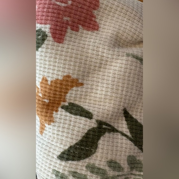 Carter's Floral Zip Front Hoodie Thermal Jumpsuit Size | 18M - Picture 4 of 6